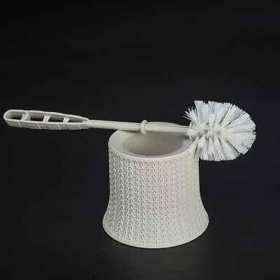Комплект для туалета Вязание белый ротанг (уп/5шт) 5019Мбр