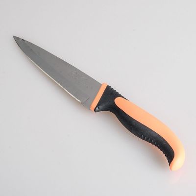 Нож кухонный резиновая ручка 5 (арт 05 ) уп12 (06.169)