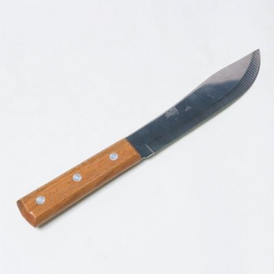 Нож кухонный деревянная ручка 5 (арт 10) уп12 (06.125)