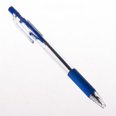 Ручка шариковая автоматическая Luxor Sprint синяя, 1,0мм, грип