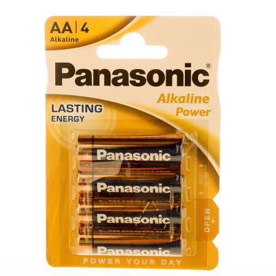 Батарейка Panasonic Alkaline Power LR6 BL-4 /4/48/240/
