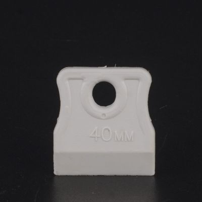 Шпатель 40 мм эластичная белая резина, 5шт