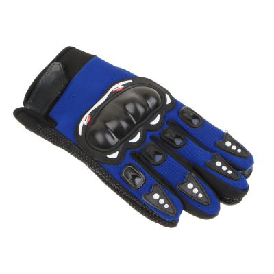 NG Перчатки мотоспорт, синие, с защитой, размер XL:9-9,5см, полиэстер