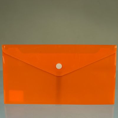 Папка-конверт на кнопке А6, 110*155 мм, цвет в ассортименте, WD-03