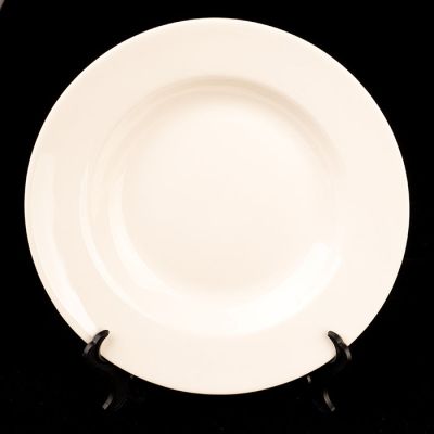 Тарелка суповая полупорционная белая фарфор 8 20см 200мл уп 12 СОРТ 1