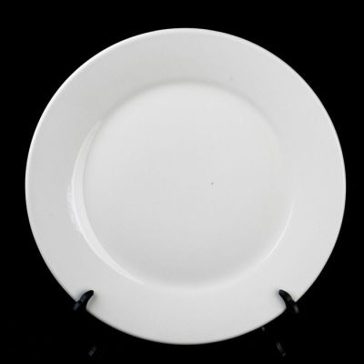 Тарелка белая фарфор плоская 8 20см уп 12 СОРТ 1