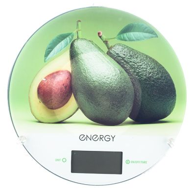 Весы кухонные электронные Energy EN-403, 5кг, авокадо (101232)