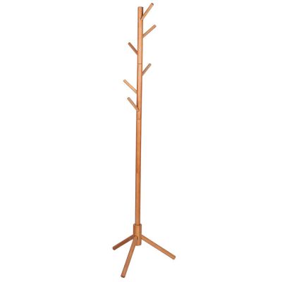 VETTA Вешалка для одежды напольная, дерево, 46,5х40,5х169см, светлое дерево