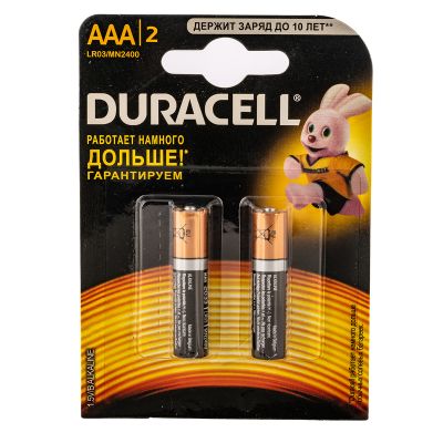Батарейка Duracell, 1.5V, LR03, (20*1200)