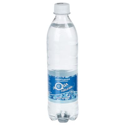 BY AQUA NATURALE Вода природная питьевая (натуральная вода) 0,5 л. газированная