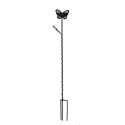 Поддержка для растений, металл, Бабочка, высота 80 см