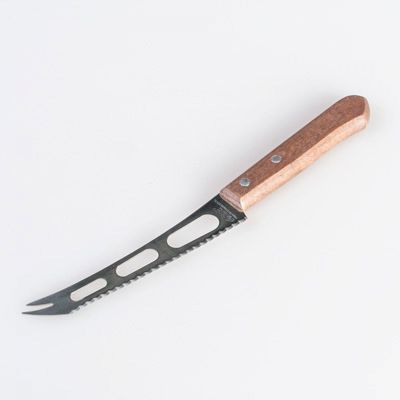 Нож кухонный деревянная ручка 6 для сыра (арт 14) уп12 (06.13)