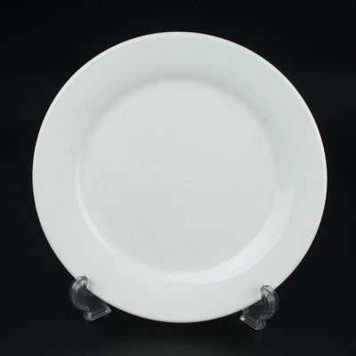 Тарелка белая фарфор плоская 9 22.5см/ D-32 уп 12